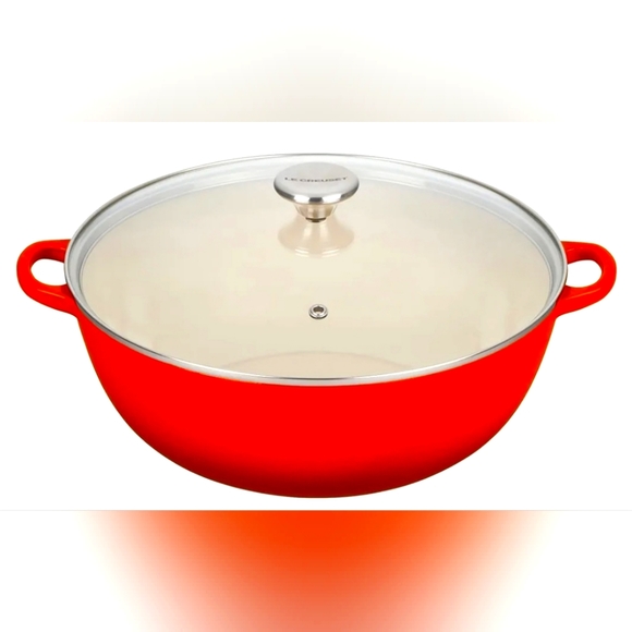 Le Creuset Other - Le Creuset Cast Iron Classic Chef's Oven with Glass Lid 7.5-qt